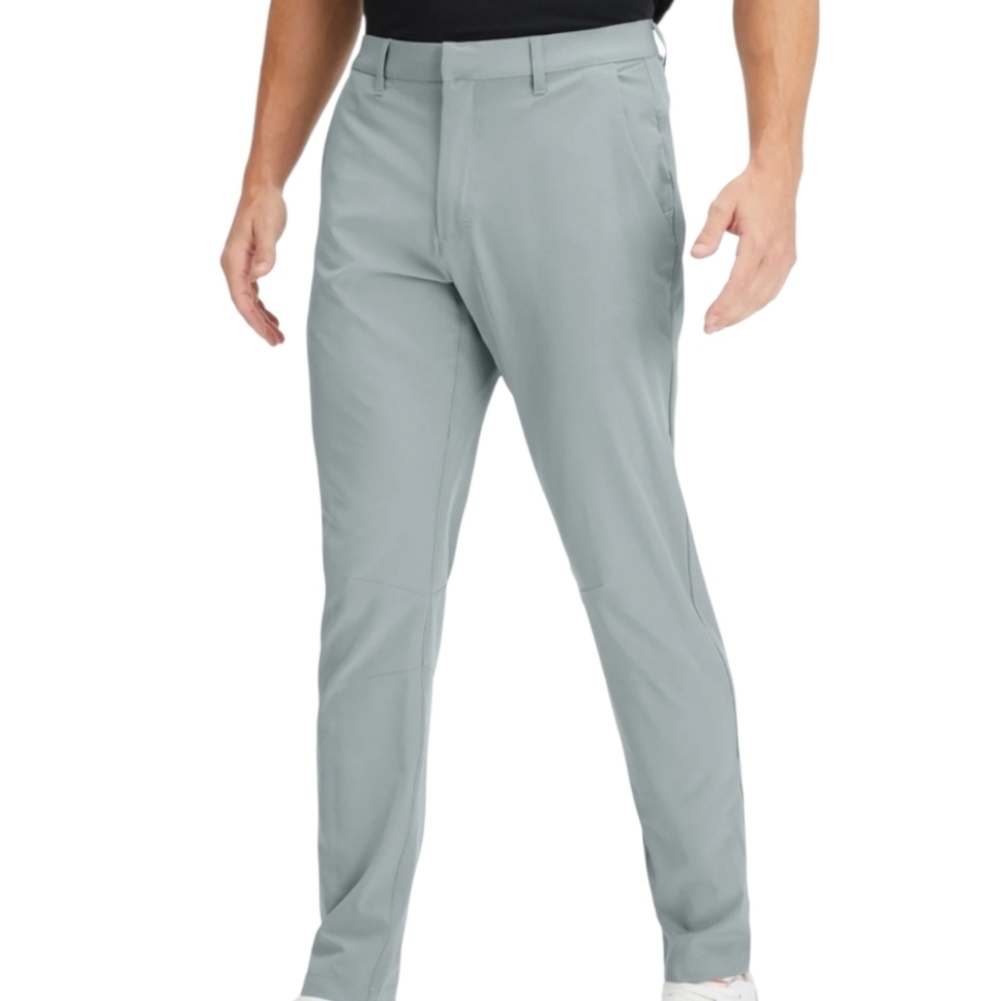 Fabletics Men's Light Gray Dress Pants Size 34X32